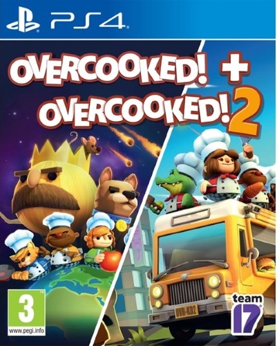  Overcooked & Overcooked 2 (Double Pack)  PS4  